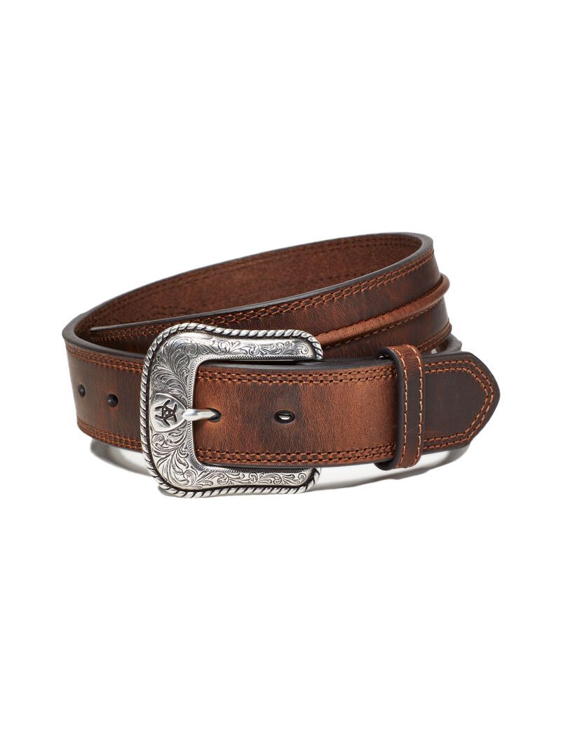 Cinturones Ariat Taylor Hombre Marrones | AVLH13279