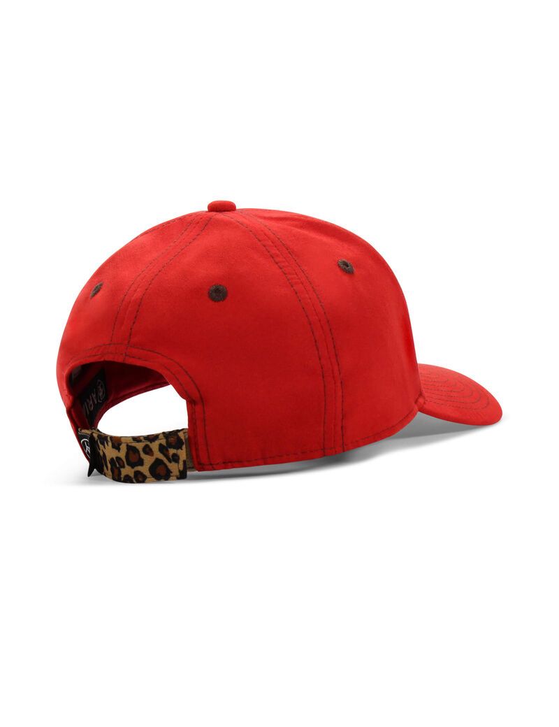 Gorras Ariat Cheetah logo Mujer Rojas | SBYR17948