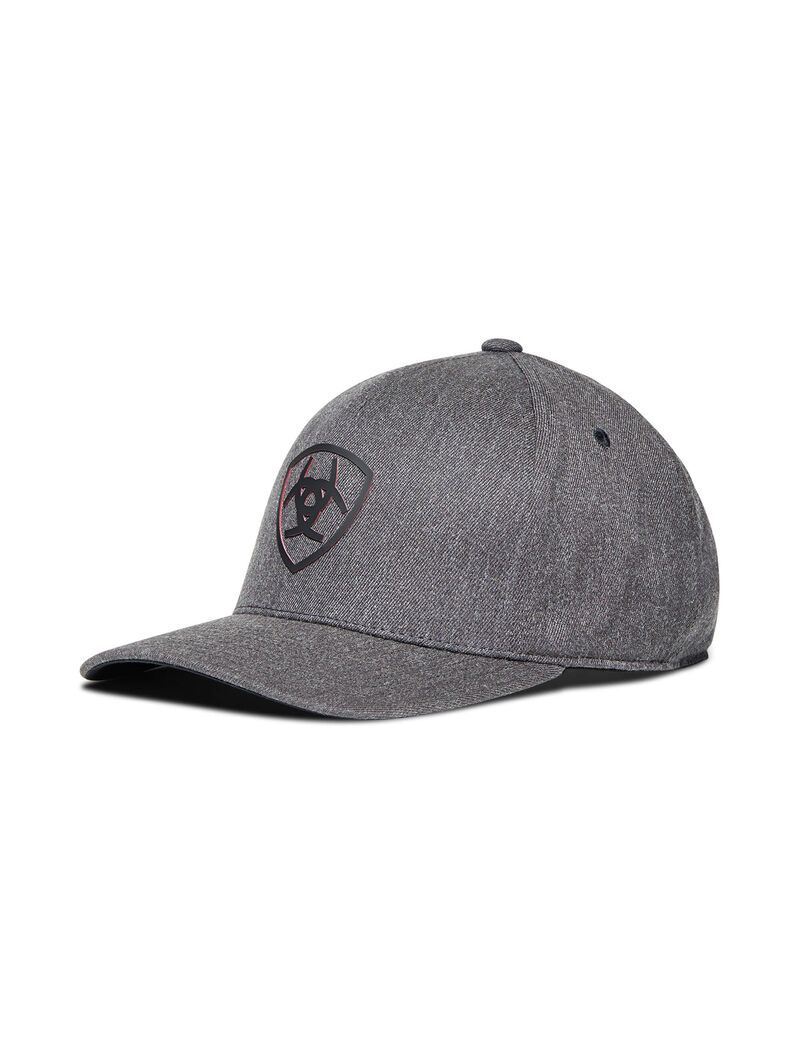 Gorras Ariat Shield Logo Hombre Gris | XBYD07915