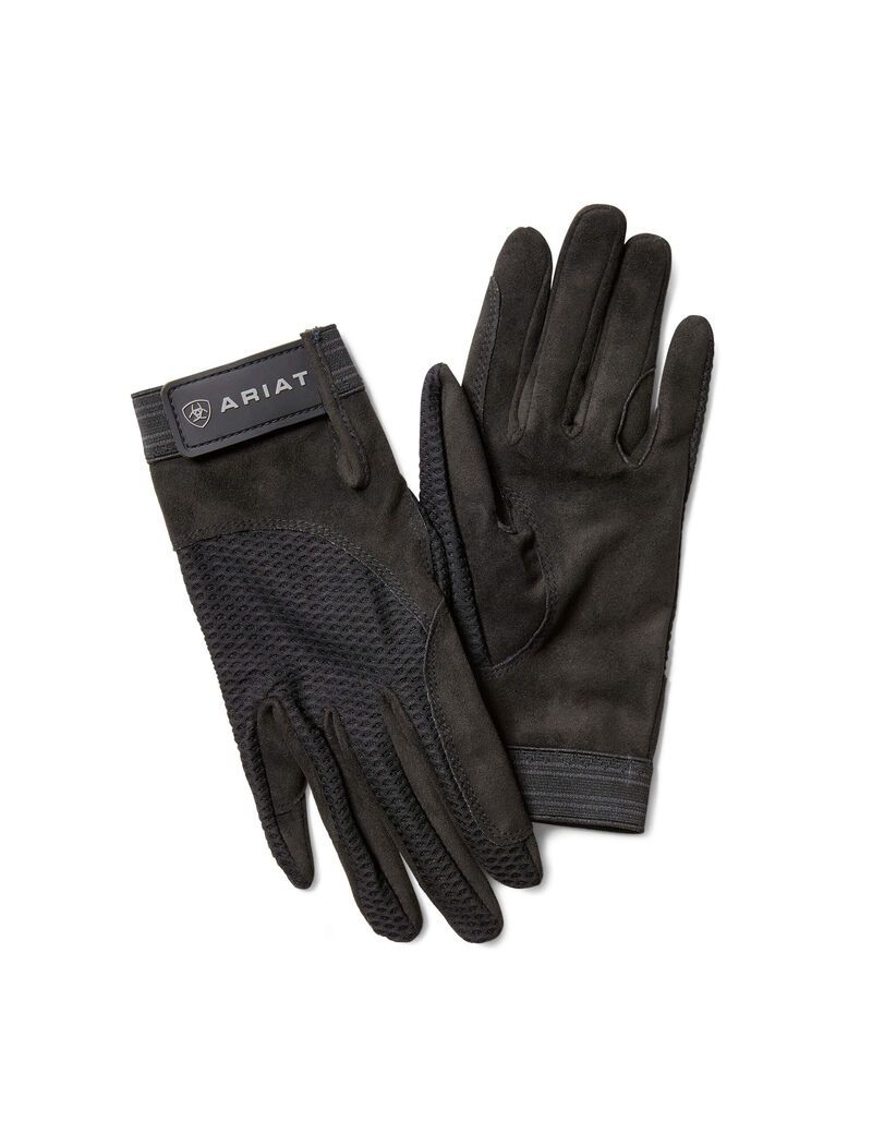 Guantes Ariat Air Grip Hombre Negras | FQDL38217