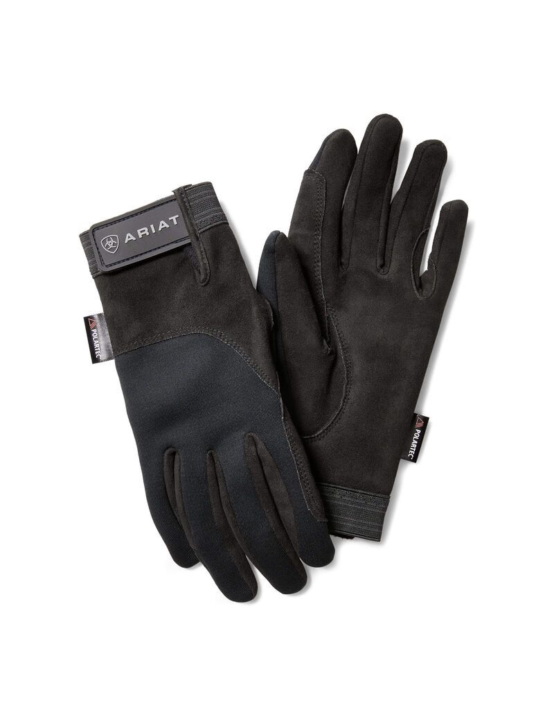 Guantes Ariat Insulated Tek Grip Mujer Negras | AIPN94671