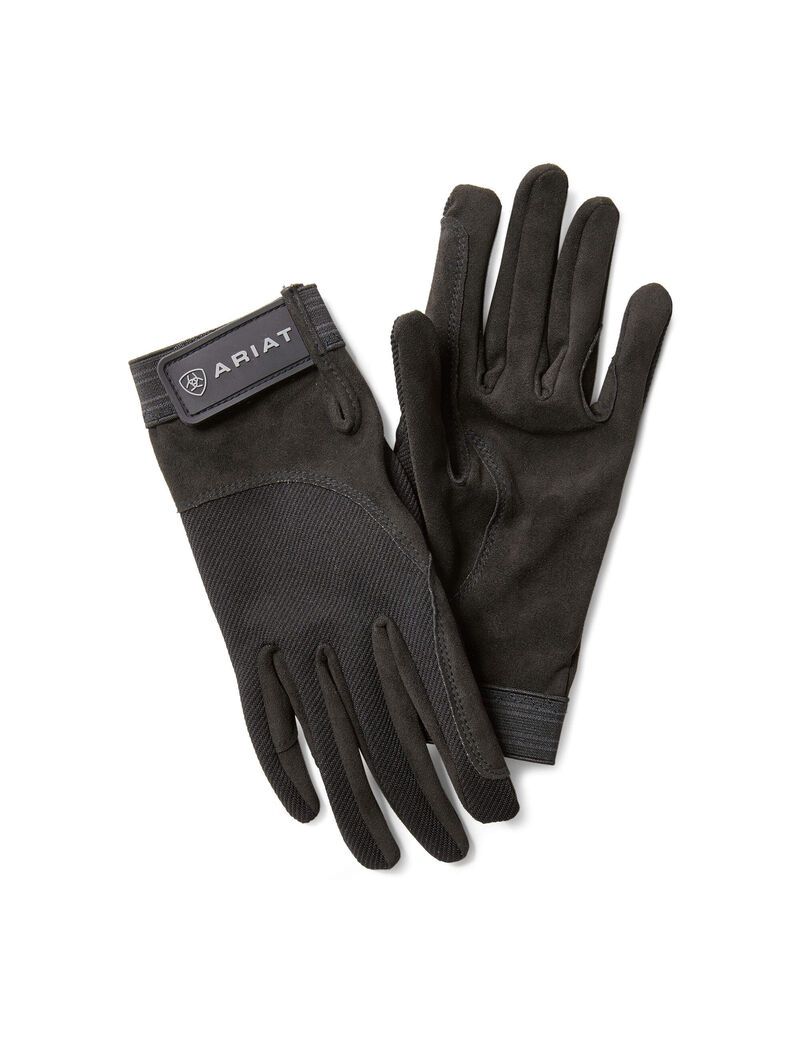 Guantes Ariat TEK Grip Hombre Negras | SOQF73860