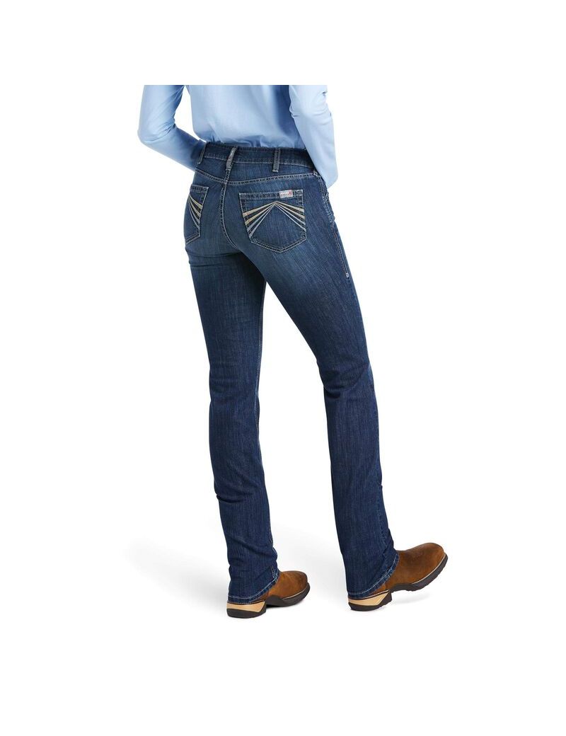 Jeans Ariat FR PR DuraStretch Avelynn Slim Leg Mujer Multicolor | AHLP31984