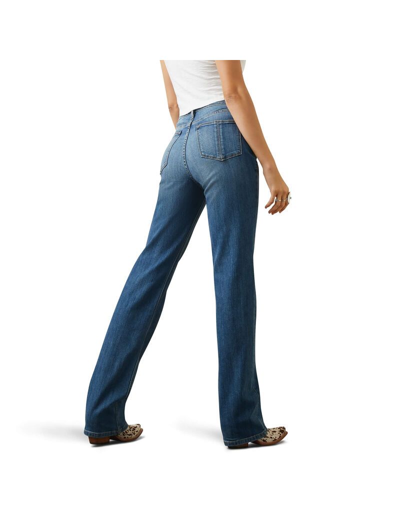 Jeans Ariat High Rise Ultra Lucy Relaxed Directo Mujer Multicolor | ROUZ05216