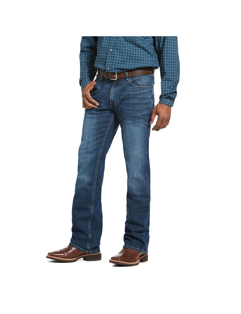 Jeans Ariat M4 Legacy Stretch Hombre Multicolor | YQIK39751