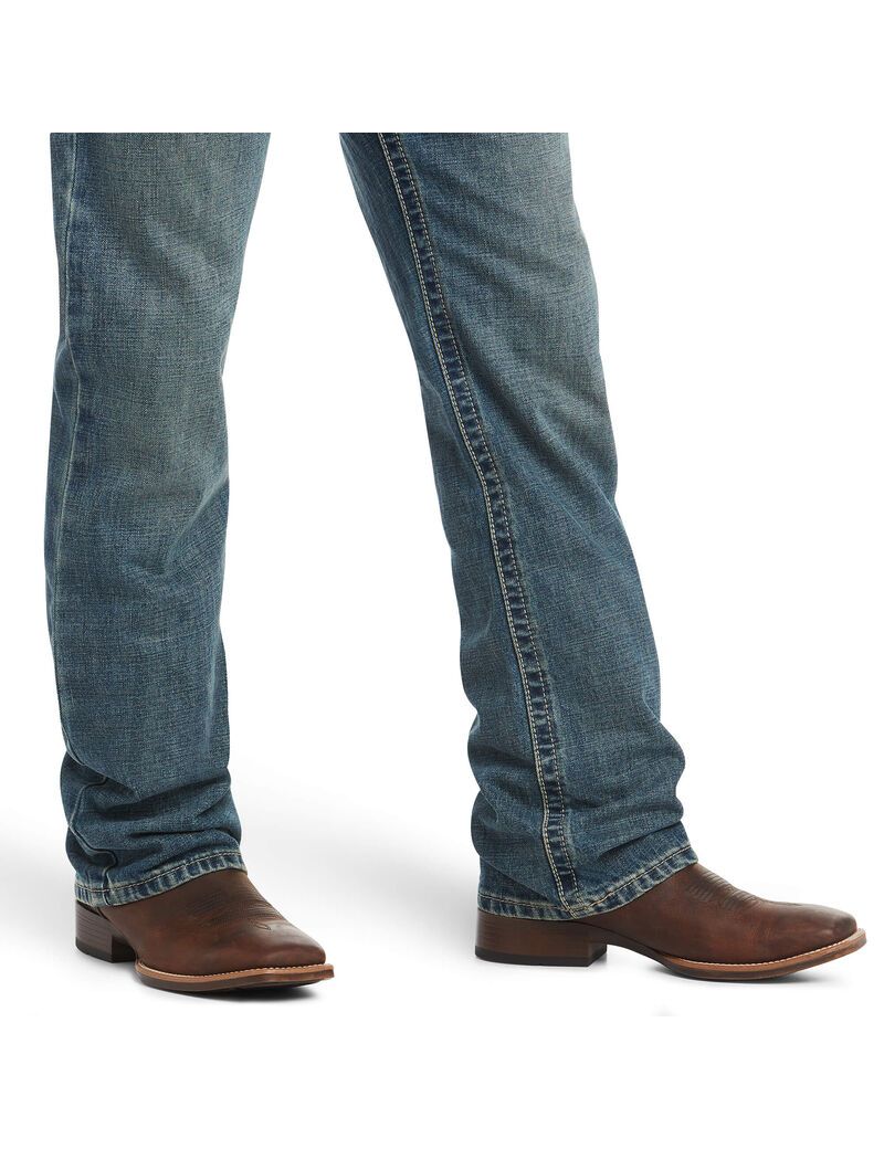 Jeans Ariat M4 Low Rise Boundary Boot Cut Hombre Multicolor | IUXK70685