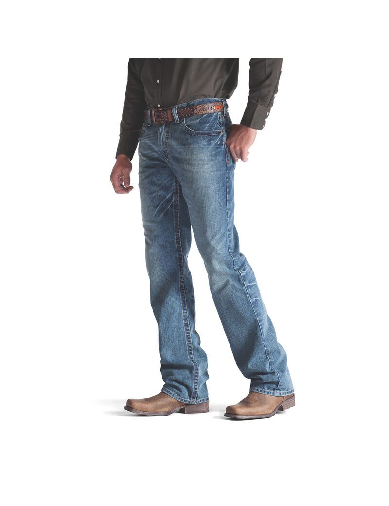 Jeans Ariat M4 Low Rise Scoundrel Boot Cut Hombre Multicolor | NFSO47235