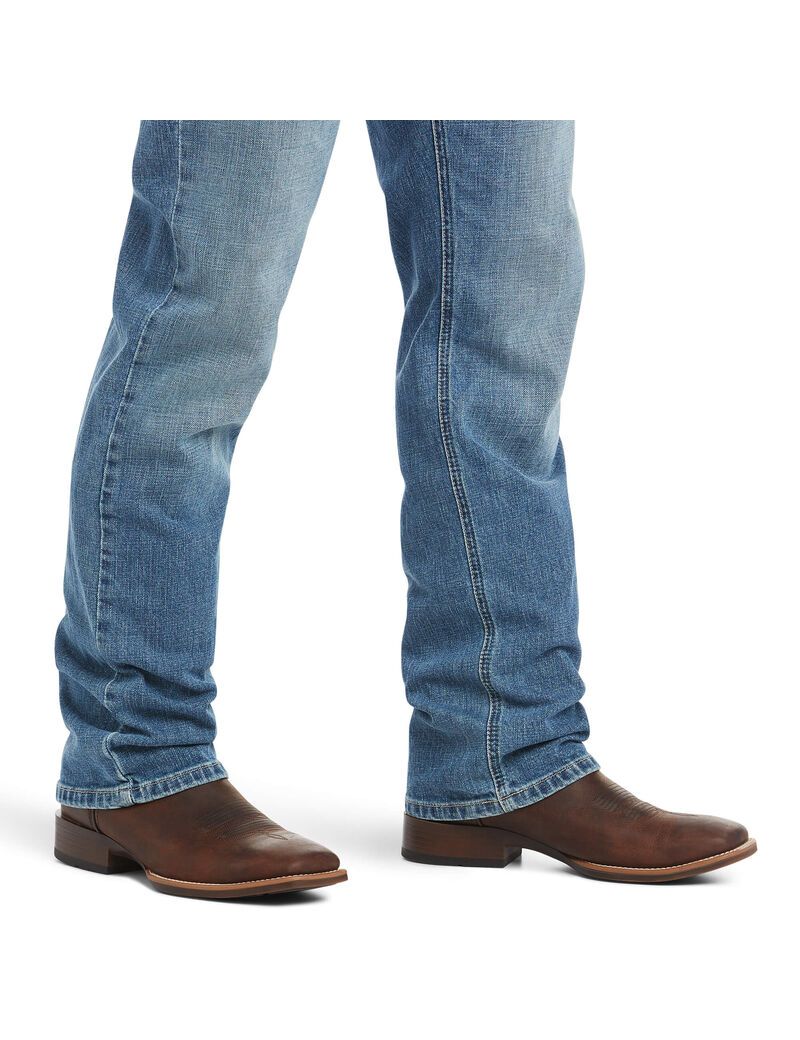 Jeans Ariat M4 Low Rise Stretch Legacy Stackable Directo Leg Hombre Multicolor | TNXW84206