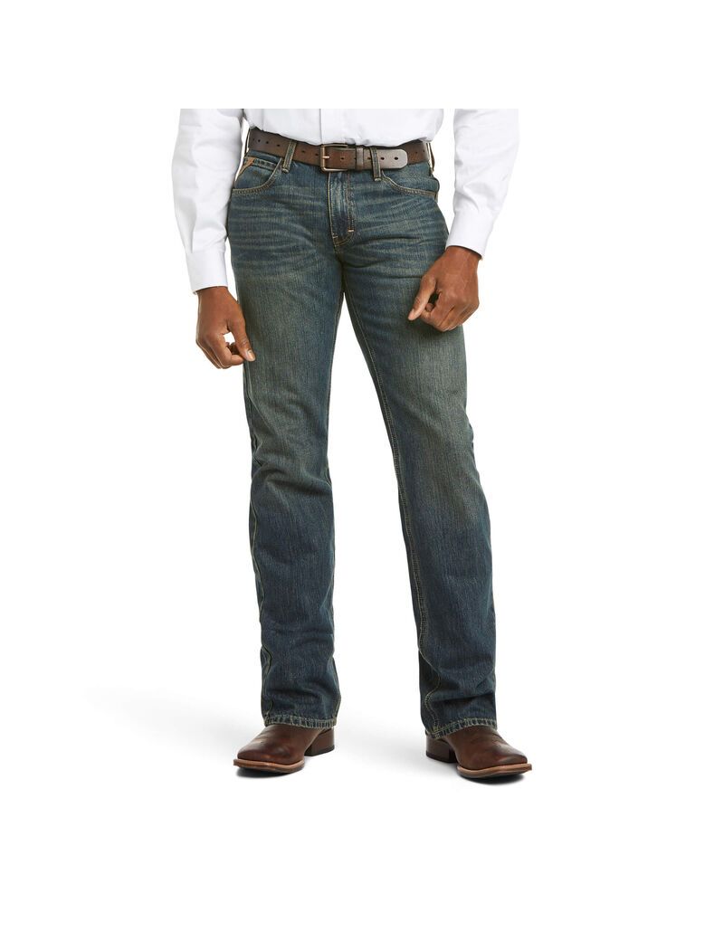 Jeans Ariat M5 Slim Legacy Stackable Directo Leg Hombre Multicolor | OYQJ28169