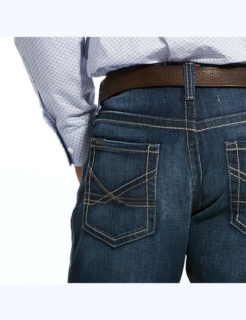 Jeans Ariat M5 Slim Robbie Stackable Directo Leg Hombre Multicolor | IFSZ79682