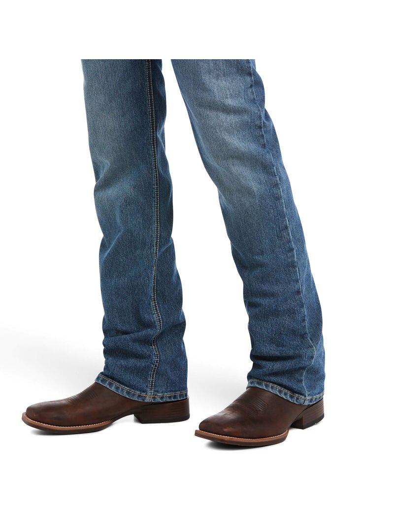 Jeans Ariat M5 Slim Stretch Santiago Directo Hombre Multicolor | BOQJ91258