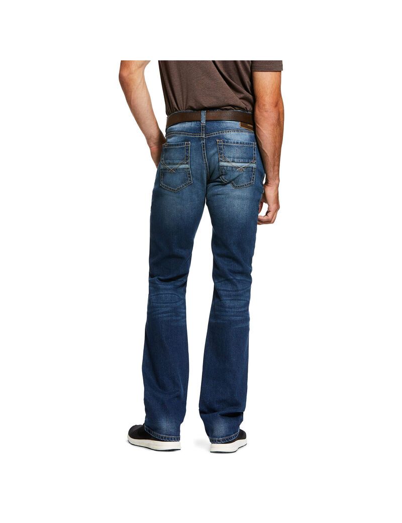 Jeans Ariat M7 Rocker Stretch Nassau Stackable Directo Leg Hombre Multicolor | BGIN18504