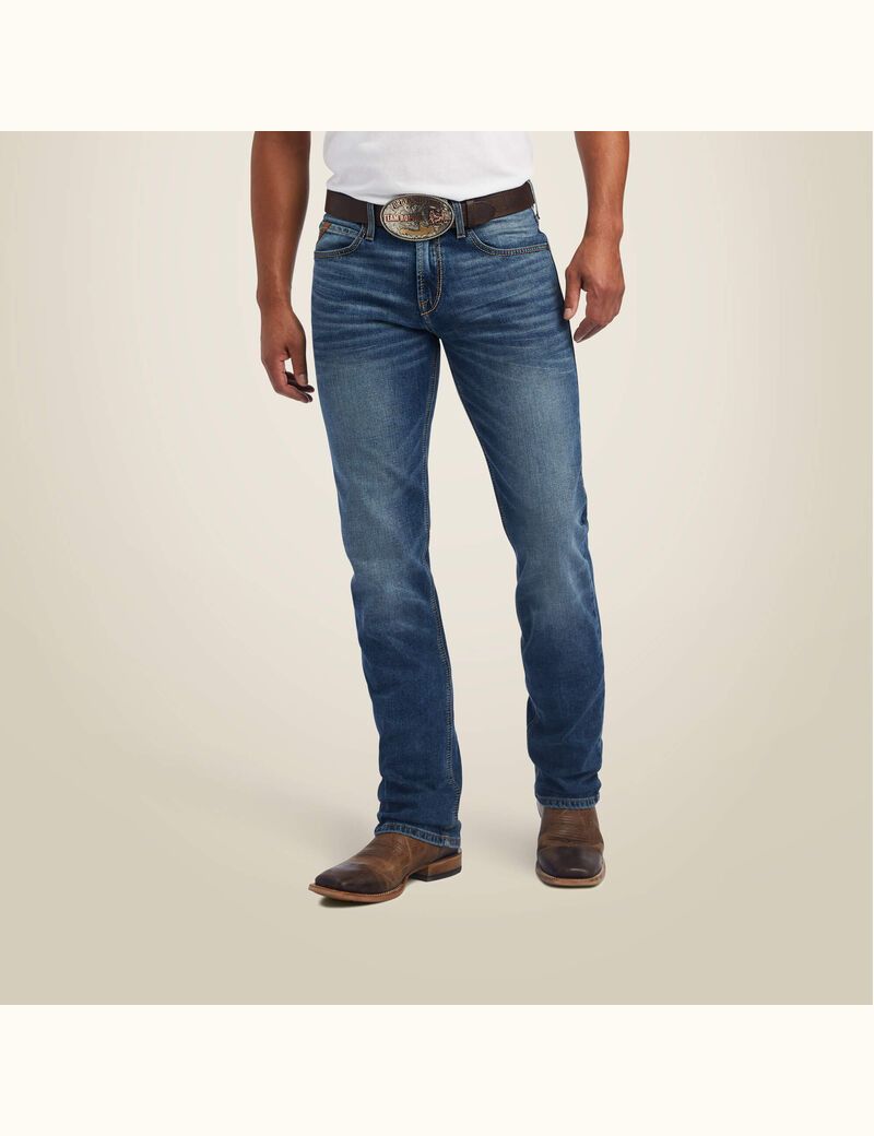 Jeans Ariat M7 Slim Madera Directo Hombre Multicolor | NLUK51024