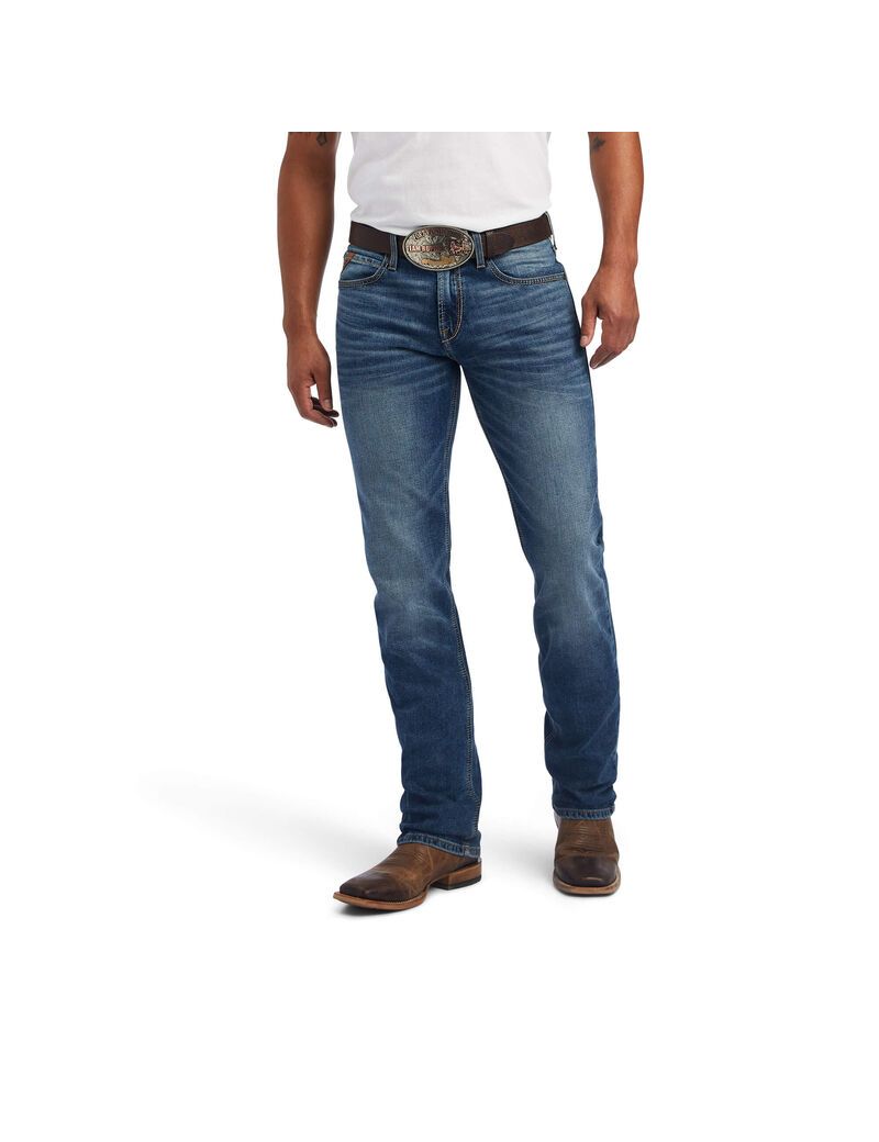 Jeans Ariat M7 Slim Madera Directo Hombre Multicolor | NLUK51024