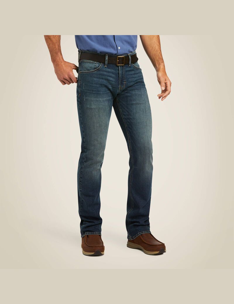 Jeans Ariat M7 Slim Premium Directo Hombre Azules | RVTI23746