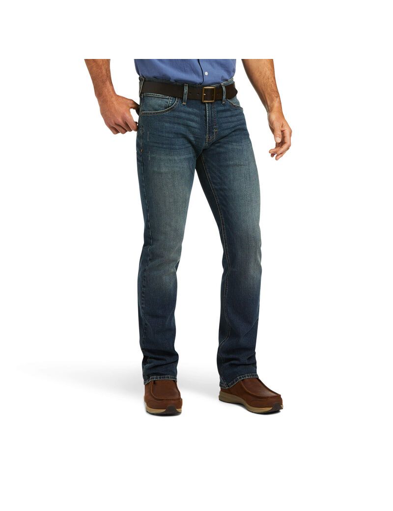 Jeans Ariat M7 Slim Premium Directo Hombre Azules | RVTI23746