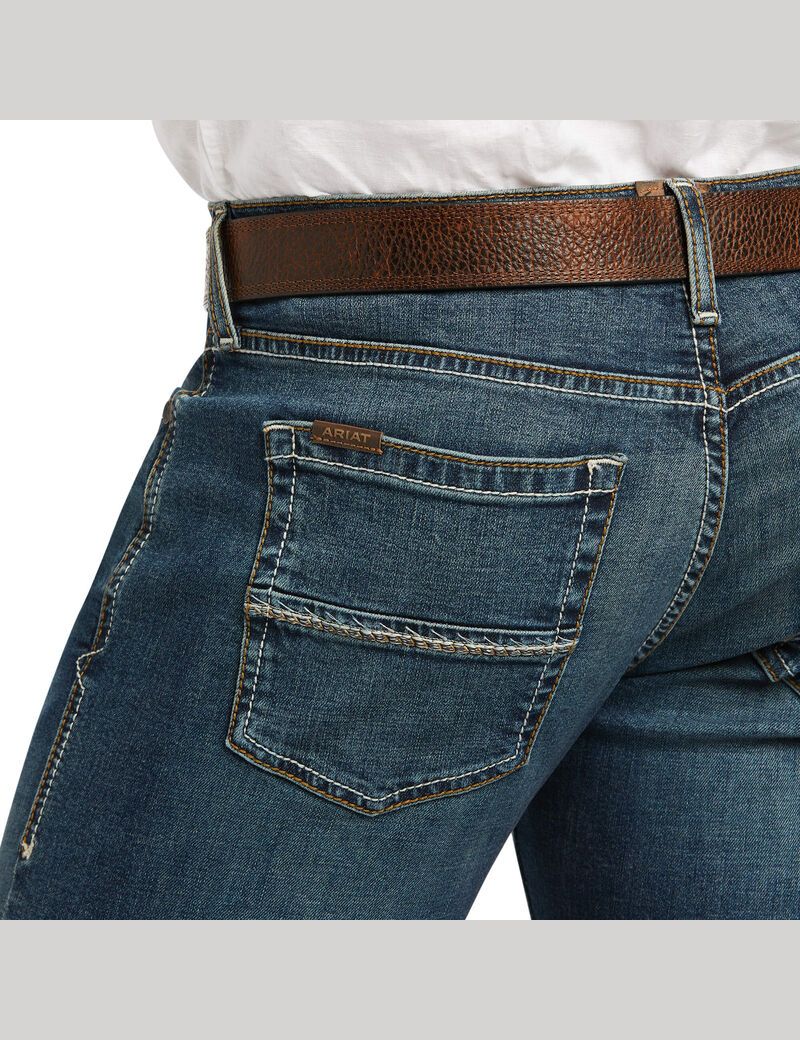 Jeans Ariat M8 Modern TekStretch Sebastian Slim Leg Hombre Multicolor | ITKP57238