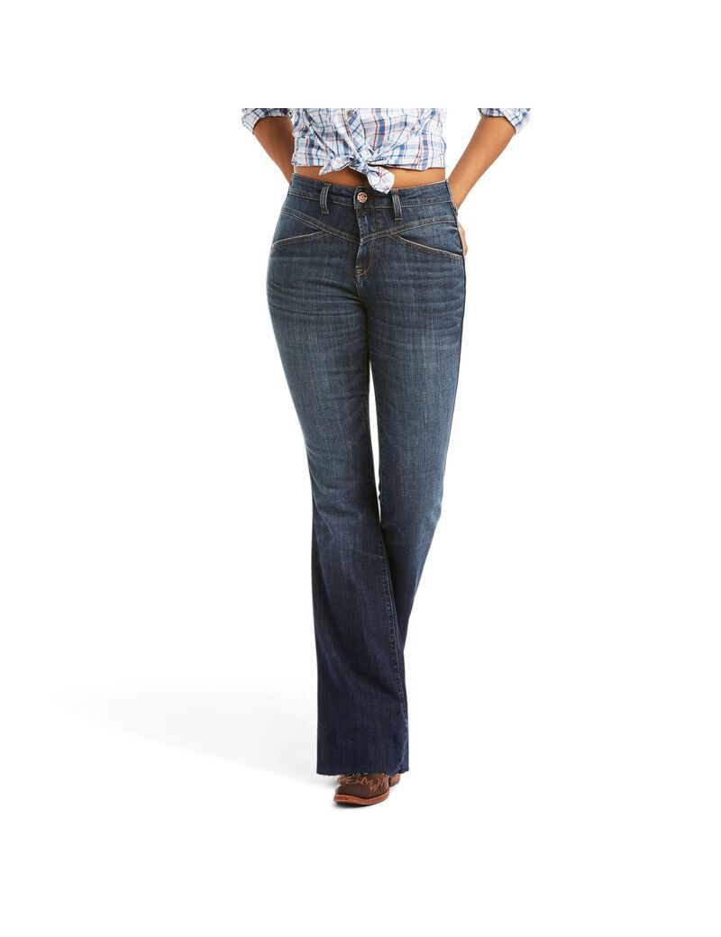 Jeans Ariat R.E.A.L. High Rise Brynlee Flare Mujer Multicolor | VWIN68415