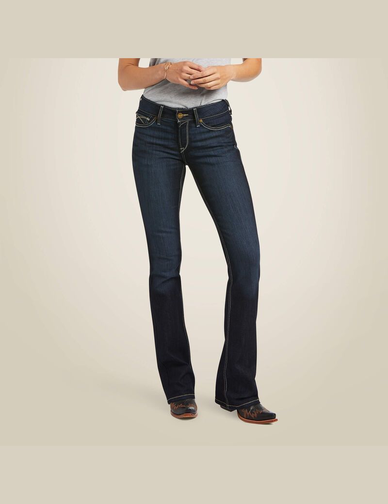 Jeans Ariat R.E.A.L. Perfect Rise Contessa Boot Cut Mujer Multicolor | FTLJ45629