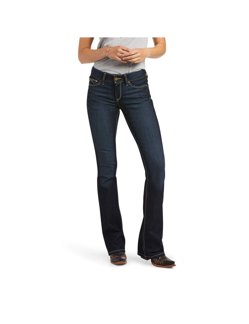 Jeans Ariat R.E.A.L. Perfect Rise Contessa Boot Cut Mujer Multicolor | FTLJ45629