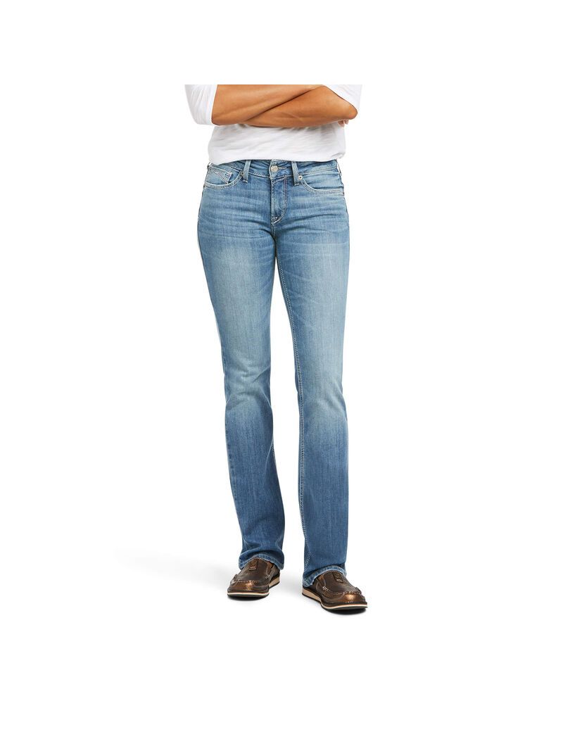 Jeans Ariat R.E.A.L. Perfect Rise Karen Directo Mujer Multicolor | PSEZ09568