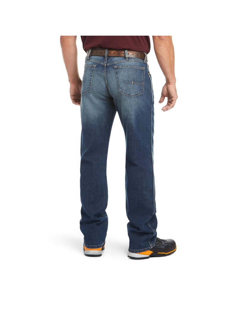 Jeans Ariat Rebar M3 Loose DuraStretch Basic Stackable Directo Leg Hombre Multicolor | CFKP21758