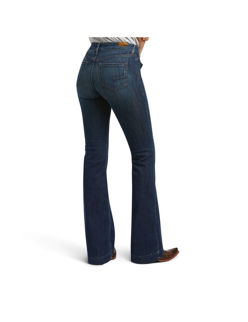 Jeans Ariat Slim Trouser Bessie Anchos Leg Mujer Multicolor | CSLM02567