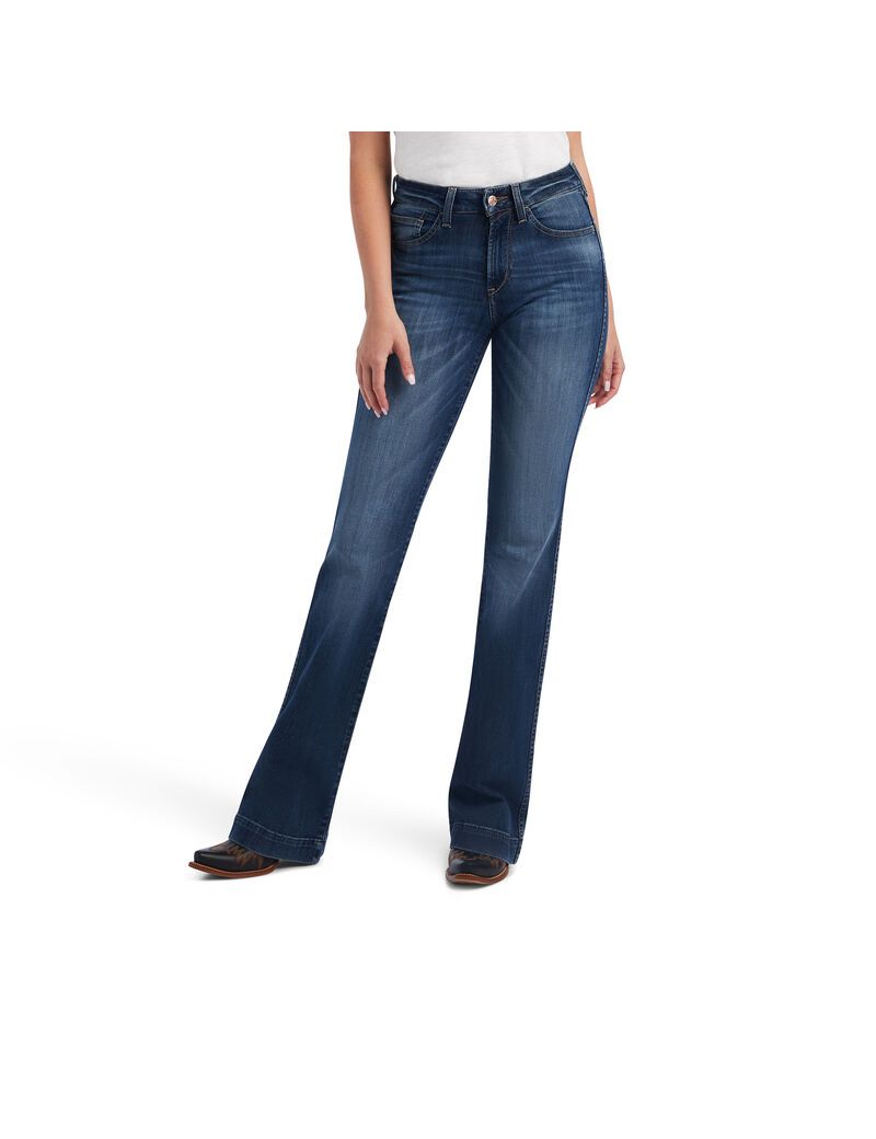 Jeans Ariat Slim Trouser Mckenna Anchos Leg Mujer Multicolor | MITS06413