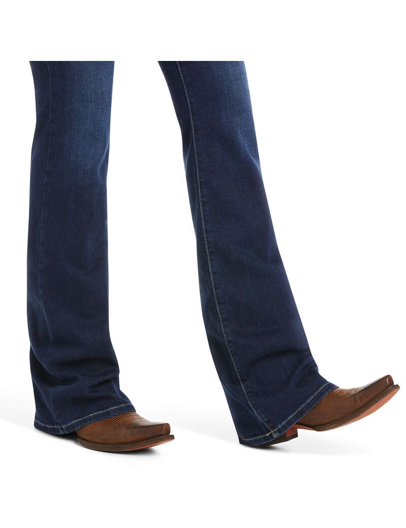 Jeans Ariat Ultra Stretch Perfect Rise Katie Flare Mujer Multicolor | RGFV95120