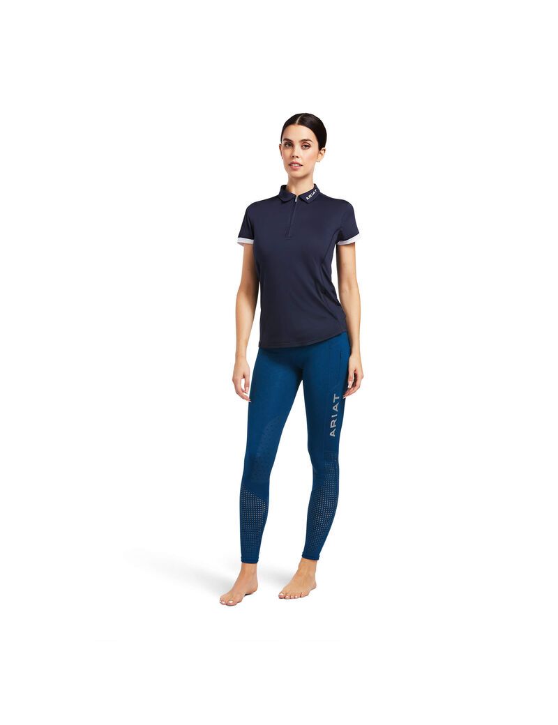 Mallas Ariat Eos Knee Patch Mujer Azules | KMTZ12063