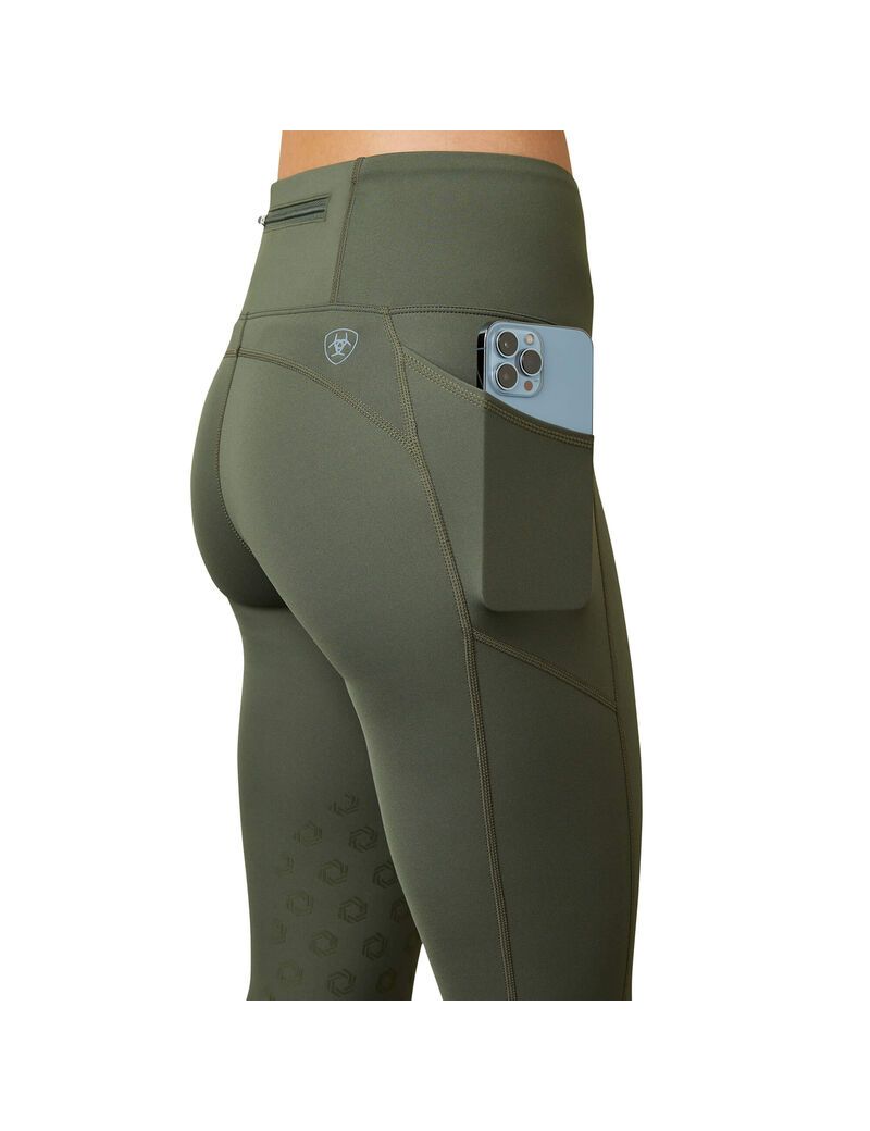 Mallas Ariat Eos Knee Patch Mujer Blancas | ZEFI62730