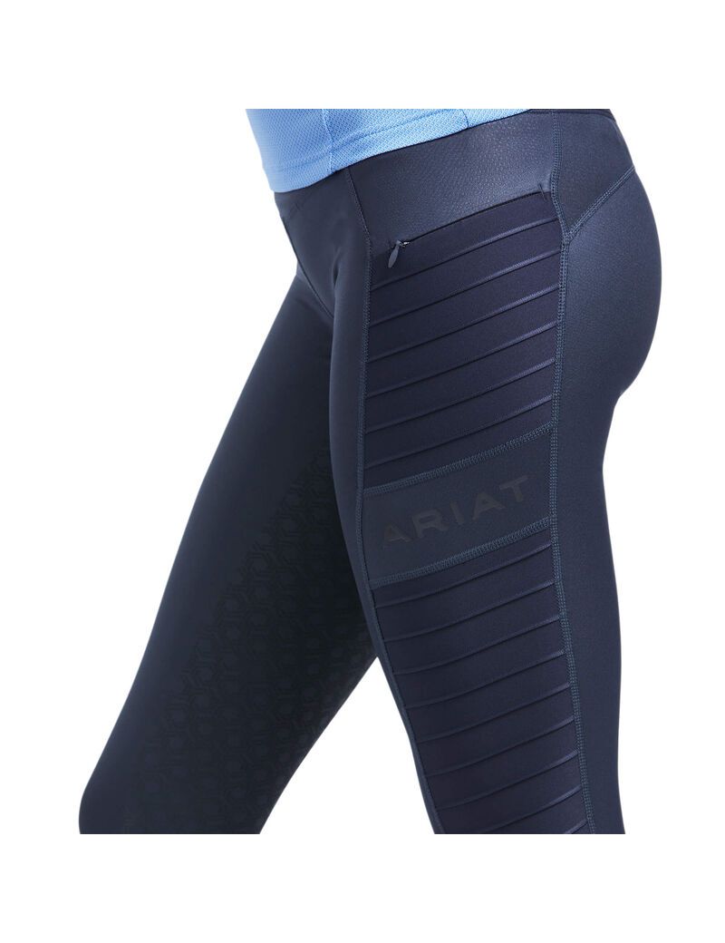 Mallas Ariat Eos Moto Full Seat Mujer Azules | RVZE78140