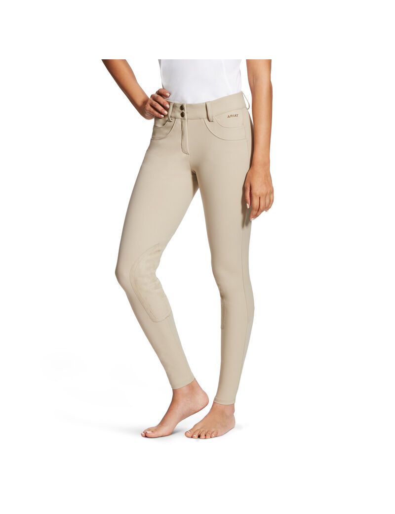 Pantalones Ariat Olympia Knee Patch Breech Mujer Marrones | RMLU21746