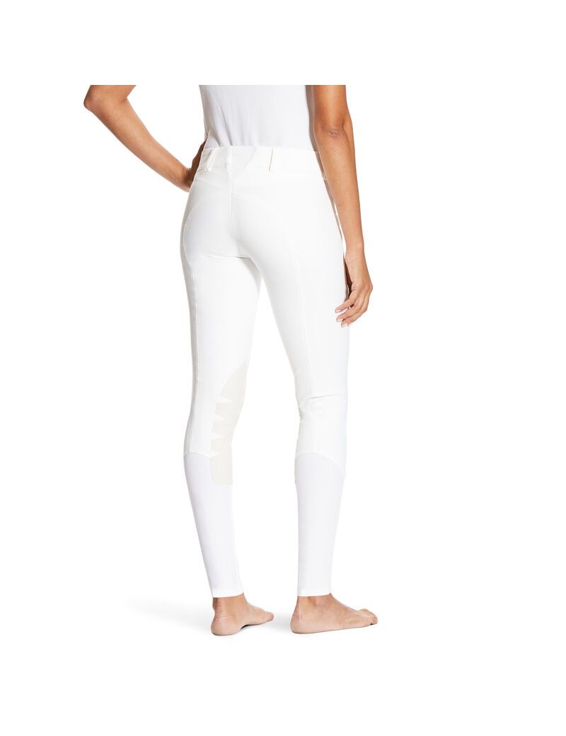 Pantalones Ariat Olympia SMU Knee Patch Breech Mujer Blancas | LOTR68234