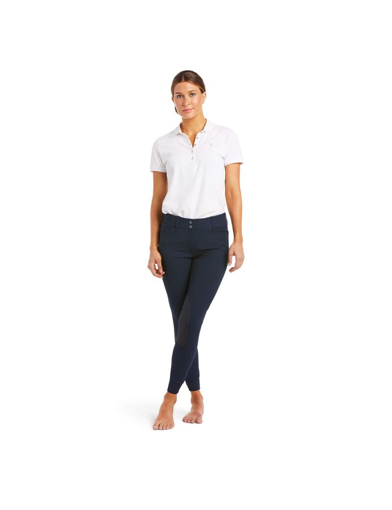 Pantalones Ariat Prelude Knee Patch Breech Mujer Azul Marino | BKVC59682