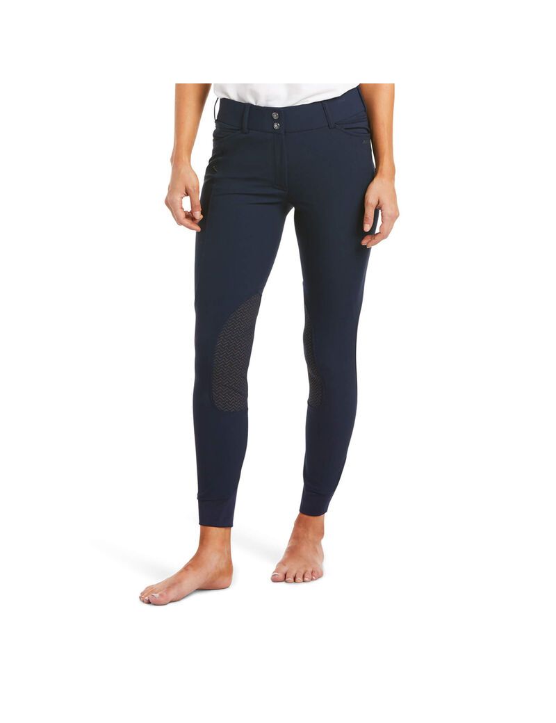 Pantalones Ariat Prelude Knee Patch Breech Mujer Azul Marino | BKVC59682