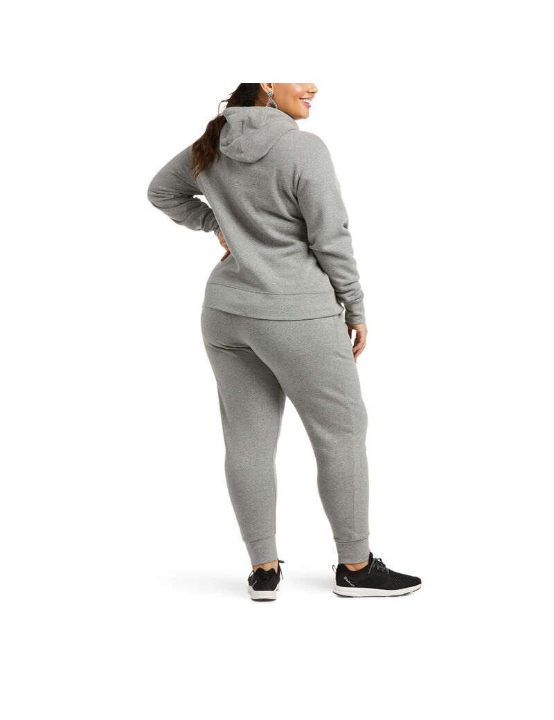 Pantalones Ariat Real Jogger Sweatpants Mujer Gris | LGFQ16395