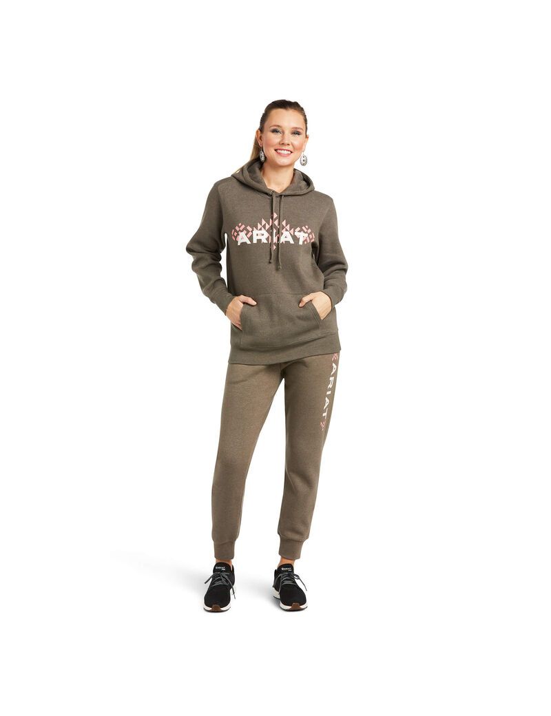 Pantalones Ariat Real Jogger Sweatpants Mujer Multicolor | MKQD42160