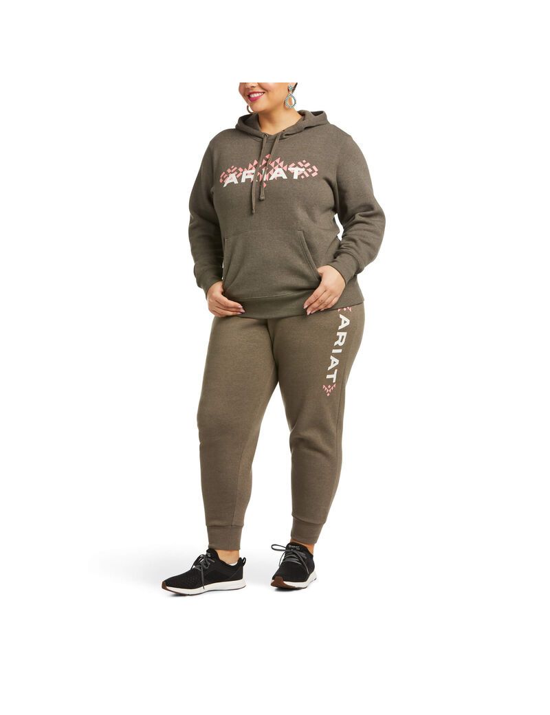 Pantalones Ariat Real Jogger Sweatpants Mujer Multicolor | MKQD42160