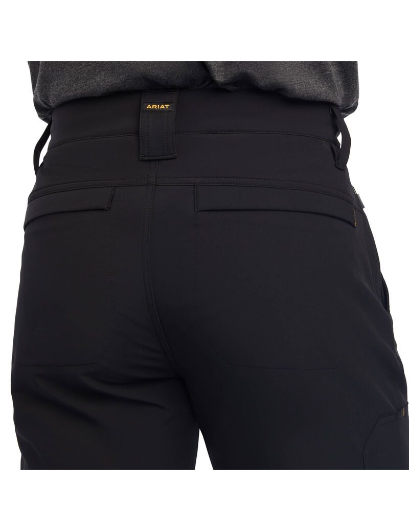 Pantalones Ariat Rebar M5 Directo DuraStretch DriTEK Softshell Directo Hombre Negras | OZMN34781