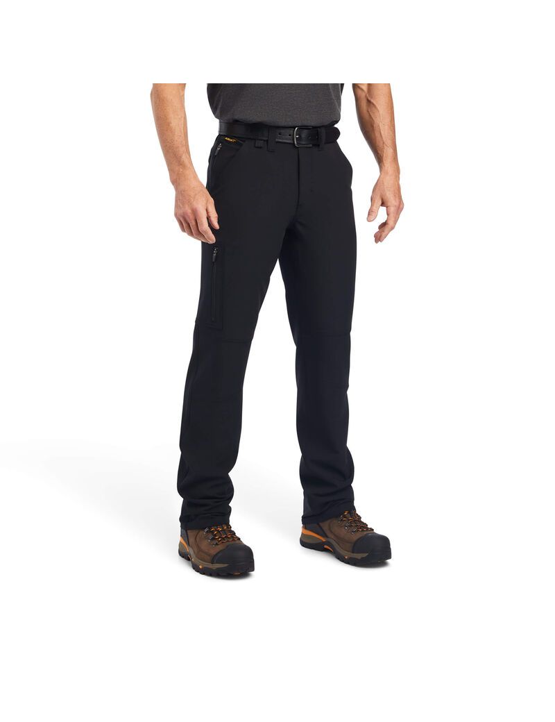 Pantalones Ariat Rebar M5 Directo DuraStretch DriTEK Softshell Directo Hombre Negras | OZMN34781