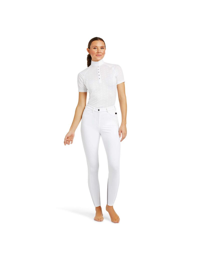 Pantalones Ariat Speranza Knee Patch Breech Mujer Blancas | XUOW38079