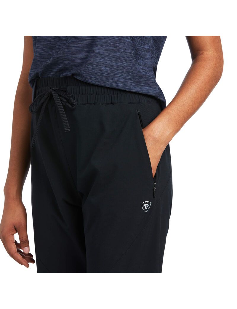 Pantalones Ariat Tek Jogger Sweatpants Mujer Negras | WZYX78956