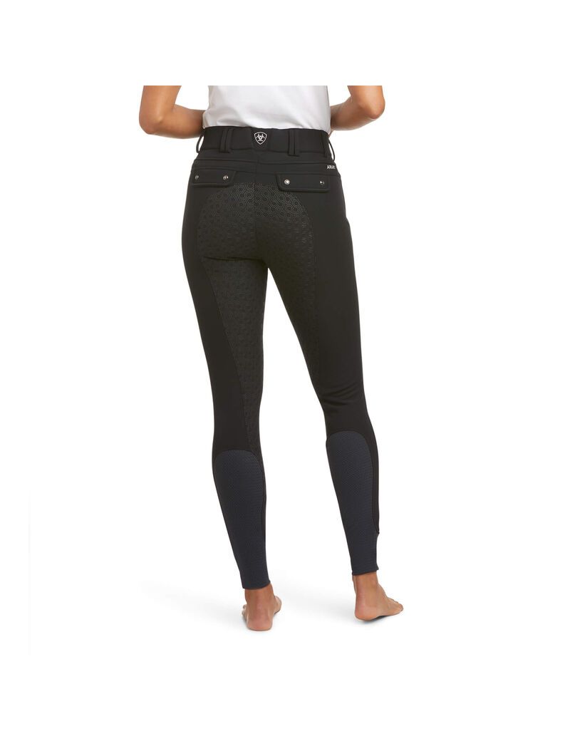 Pantalones Ariat Tri Factor Frost Insulated Full Seat Breech Mujer Negras | MRFG35072