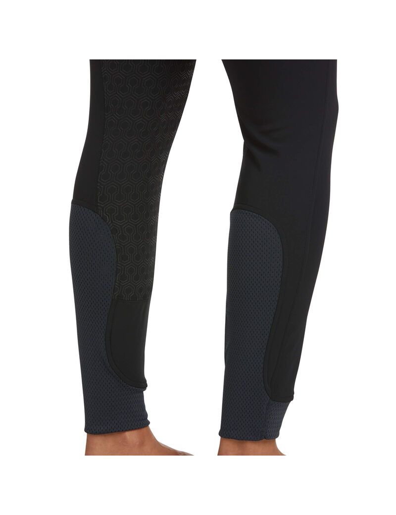 Pantalones Ariat Tri Factor Frost Insulated Full Seat Breech Mujer Negras | MRFG35072