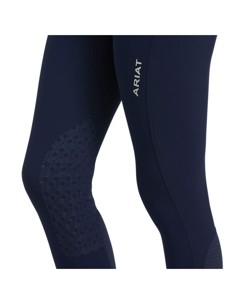 Pantalones Ariat Tri Factor Grip Knee Patch Breech Mujer Azul Marino | BAIO90237