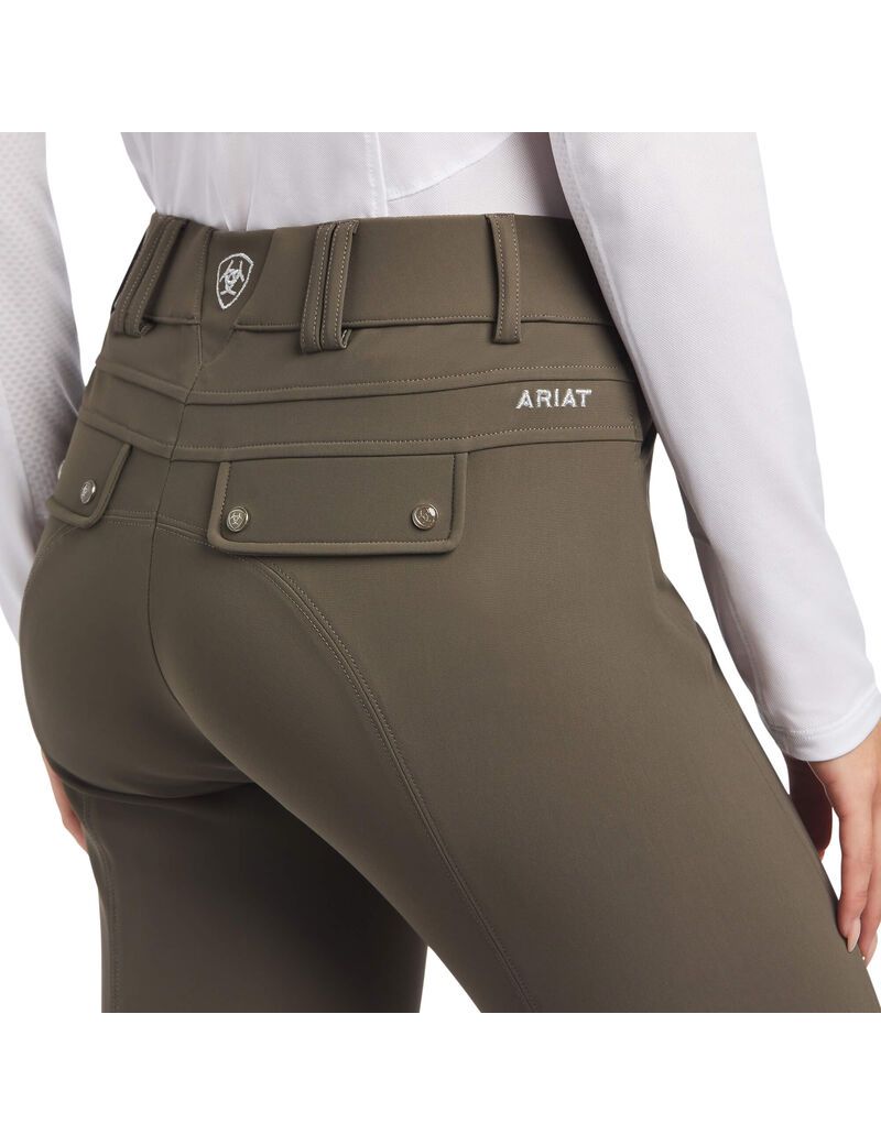 Pantalones Ariat Tri Factor Grip Knee Patch Breech Mujer Multicolor | KNCZ91084