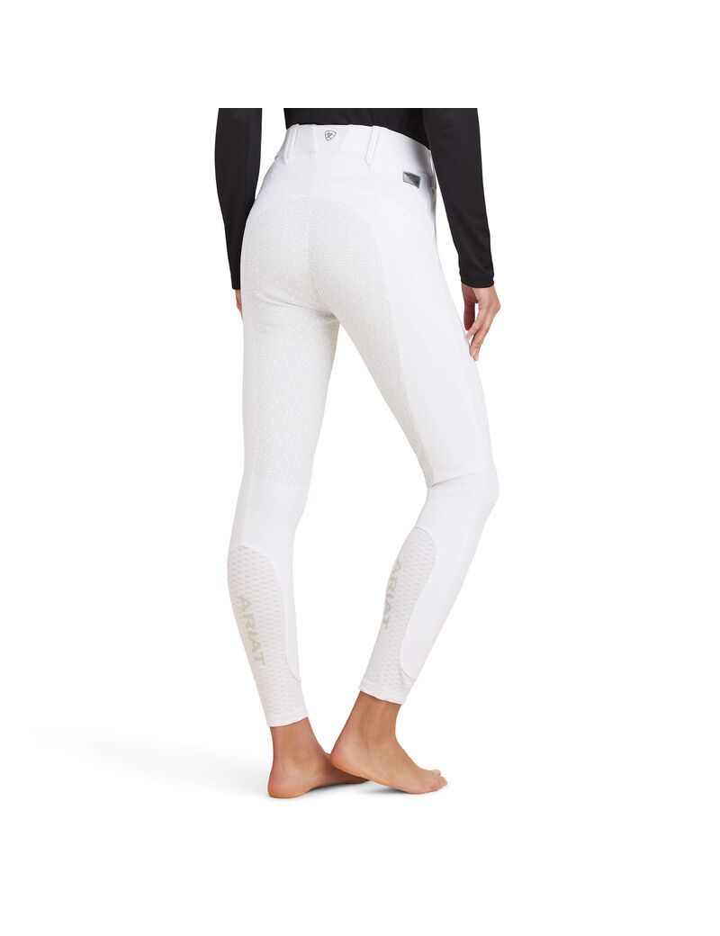 Pantalones Ariat Tri Factor X Bellatrix Full Seat Breech Mujer Blancas | DEBT35810