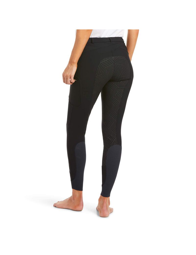 Pantalones Ariat Triton Grip Full Seat Breech Mujer Negras | NSFH93621