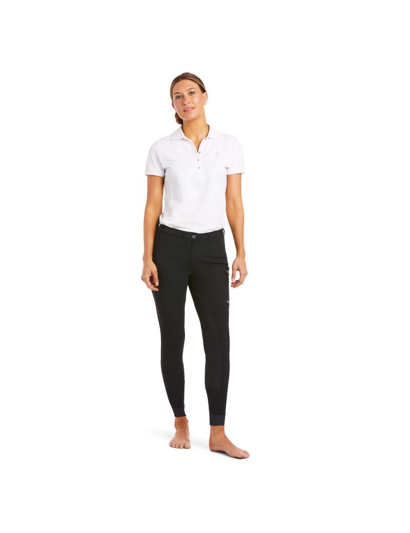 Pantalones Ariat Triton Grip Full Seat Breech Mujer Negras | NSFH93621